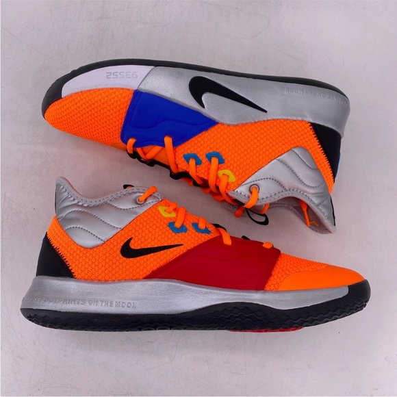 Paul George PG NASA EDITION NIKE Size 9.5 Basketball Shoes with Original BOX - Picture 4 of 5